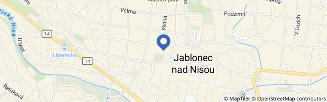 Mapa - Hotel Rehavital