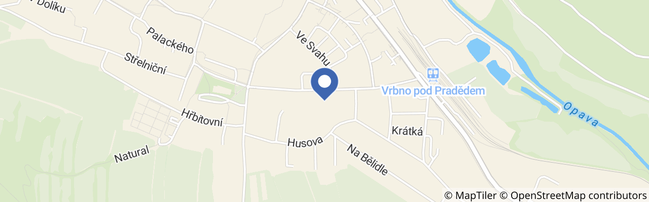 Mapa - Lesní slavnost Lapků z Drakova v Biskupských lesích