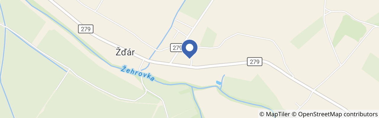 Mapa - Wellness Penzion Agata