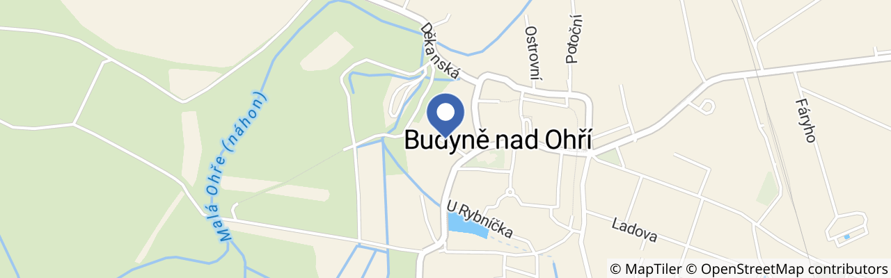Mapa - Budyňský poutník 2026
