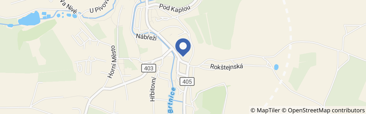 Mapa - Brtnická pouť 2026