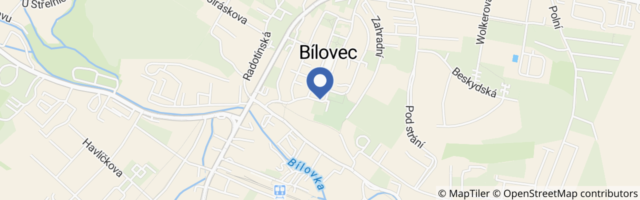 Mapa - Výstava Koruny Karla IV. na zámku v Bílovci