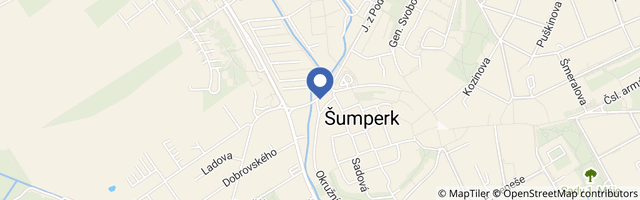 Mapa - Hotel pod Radnicí