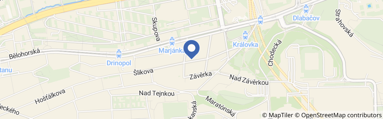 Mapa - Czech Tour 2026 – cyklistický etapový závod