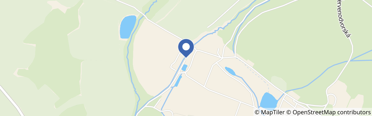 Mapa - Apartmány Červený Dvůr