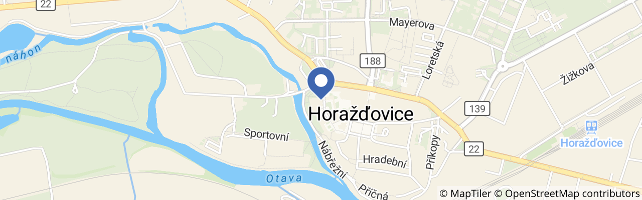 Mapa - Nejkrásnější slunce zapadá v Žichovicích
