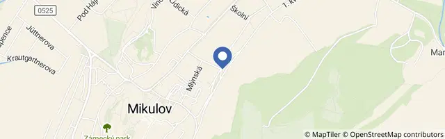 Mapa - Noční otevřené sklepy Mikulov 2026