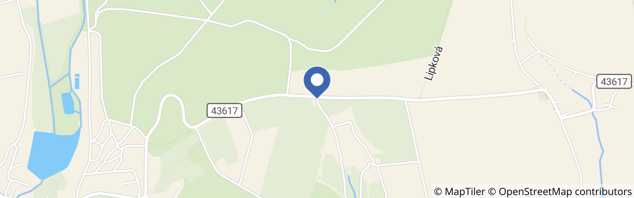 Mapa - Jezdecký areál Tršice