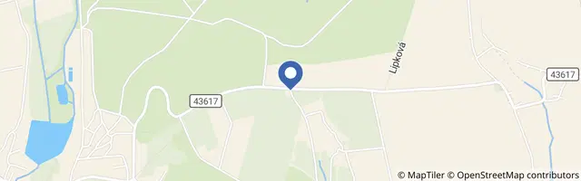 Mapa - Jezdecký areál Tršice