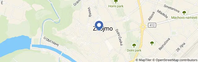 Mapa - Hradební pondělí ve Znojmě