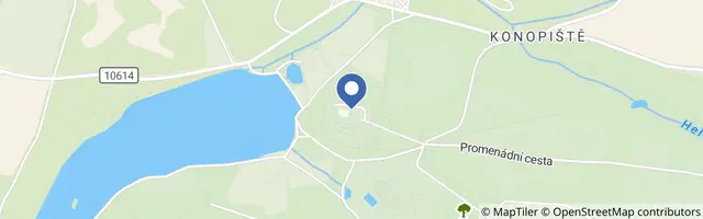 Mapa - Oslava svátku sv. Václava na zámku Konopiště 2026