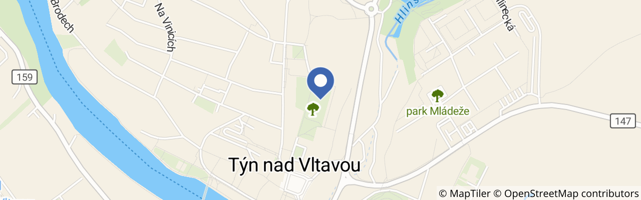 Mapa - Vltavotýnské slavnosti města 2026