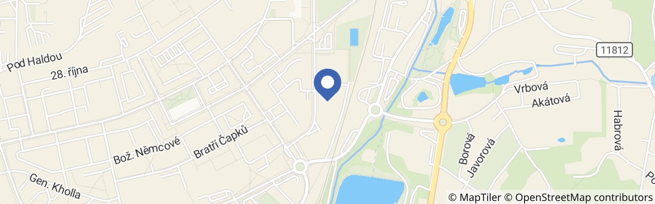 Mapa - Letní kino Příbram 2026