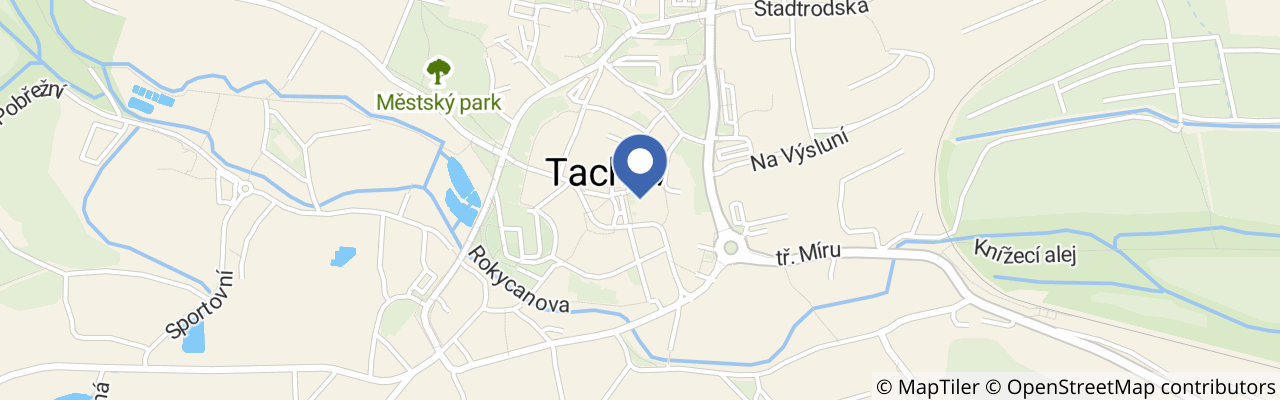 Mapa - Tachovské městské slavnosti 2026