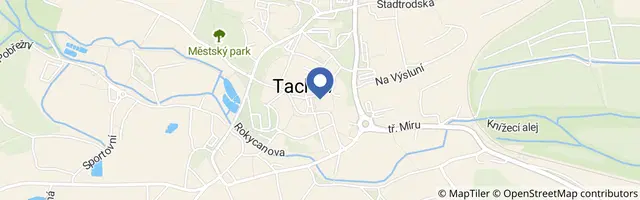 Mapa - Tachovské městské slavnosti 2026