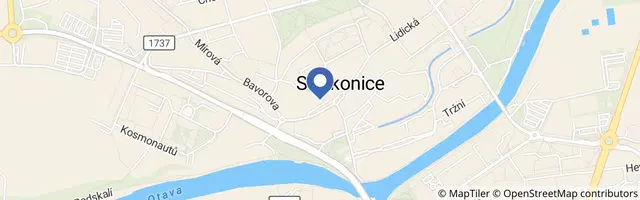 Mapa - Václavská pouť ve Strakonicích 2026