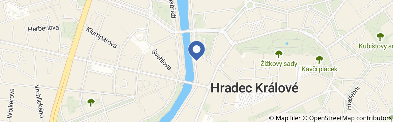 Mapa - Normál(izač)ní Hradec Králové