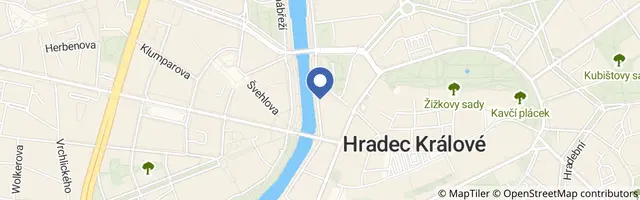 Mapa - Normál(izač)ní Hradec Králové