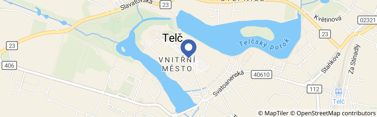 Mapa - Slavnosti v Telči 2026
