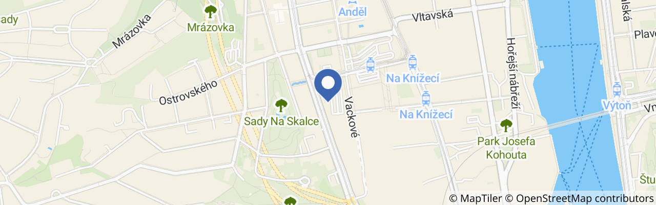 Mapa - Historky z Tinderu 2 na Radlický