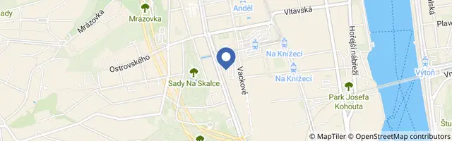 Mapa - Historky z Tinderu 2 na Radlický