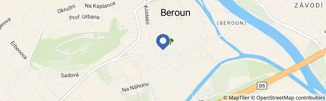 Mapa - Podzimní Berounská paleta 2026