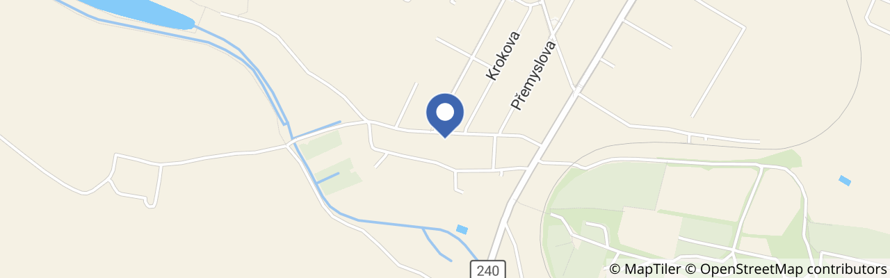 Mapa - Apartmány Ve stodole