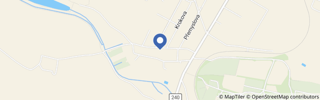 Mapa - Apartmány Ve stodole