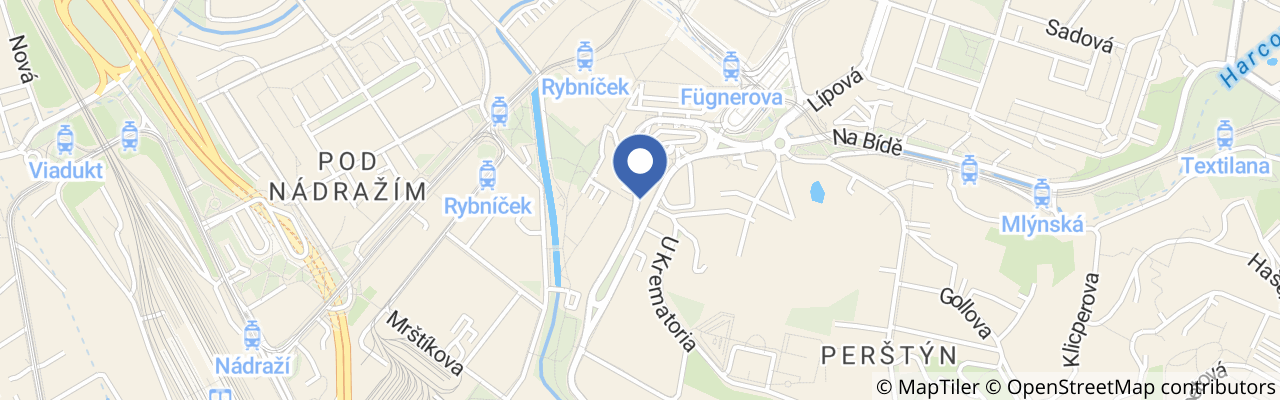 Mapa - Komentovaná prohlídka krytu civilní obrany v Liberci 2026