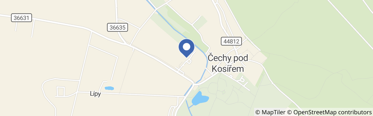 Mapa - Josefkol 2026 – sraz mistrů řemesla kolářského a kočárnického