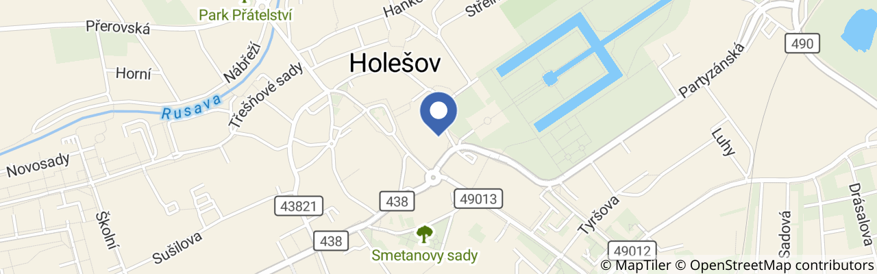 Mapa - Festival židovské kultury Ha-Makom v Holešově 2026