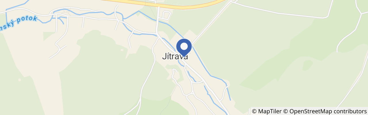 Mapa - Jítravský dvorec