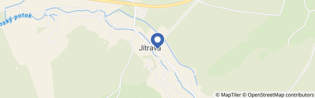 Mapa - Jítravský dvorec