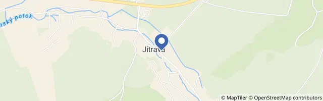 Mapa - Jítravský dvorec