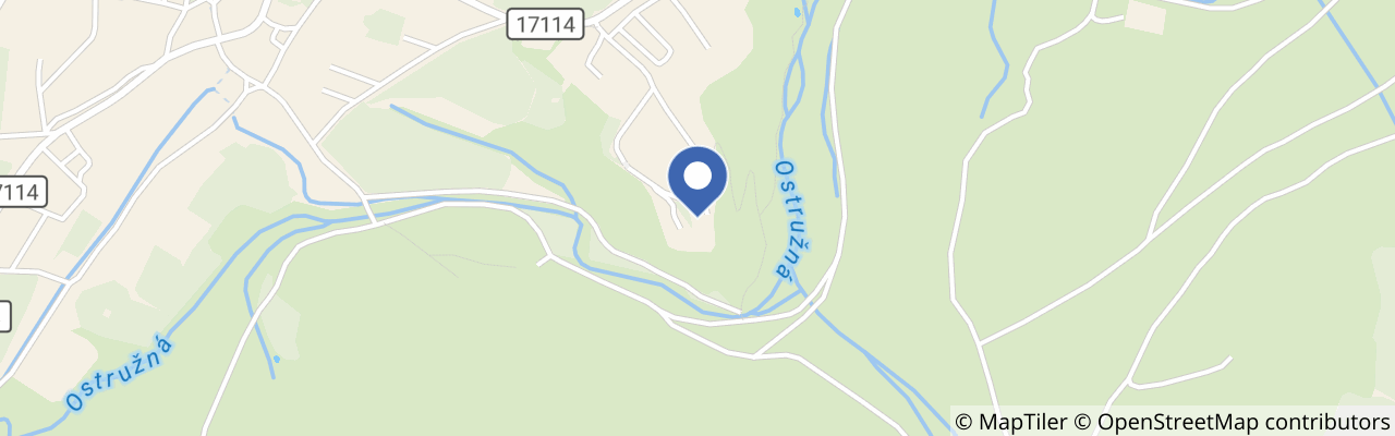 Mapa - České nebe