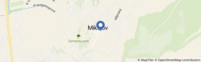 Mapa - Degustace vinařství Orisek
