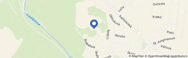 Mapa - Brutus na Doksích u Kladna