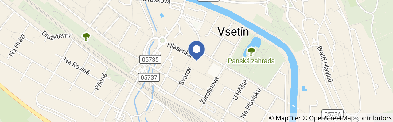 Mapa - Mezinárodní týden turistiky na Valašsku 2026