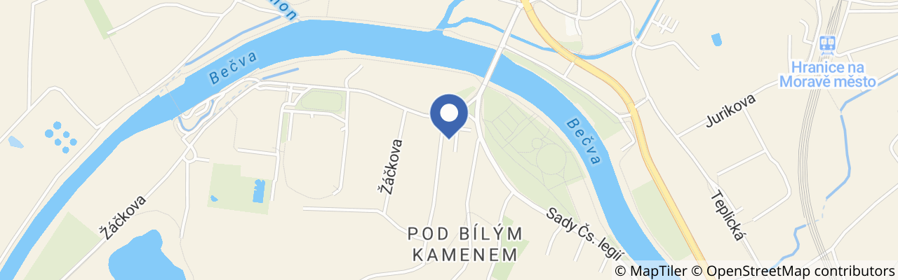 Mapa - Komedie Panenka