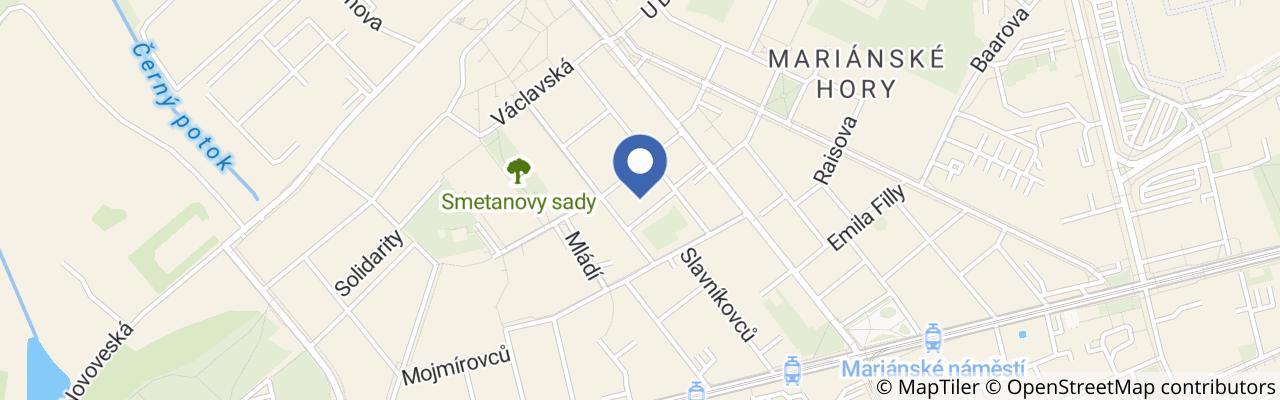 Mapa - Ladná Čeladná 2026
