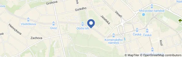 Mapa - Víno z blízka – festival moravských vín v Brně 2026