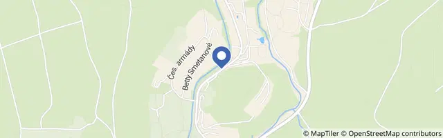 Mapa - Bonsaje a umění v Luhačovicích 2026