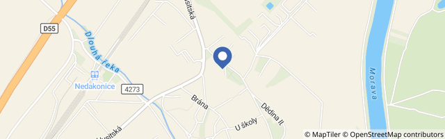 Mapa - Penzion Pod Kaštanem