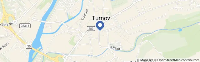 Mapa - Cyklobusy v Českém ráji 2026