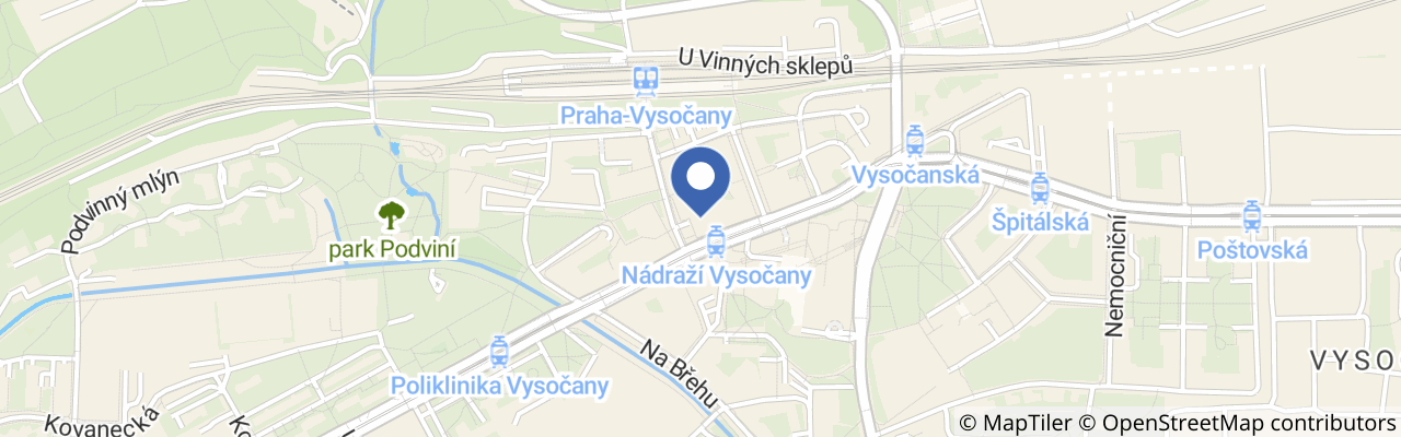 Mapa - Historická tramvaj 42 v Praze