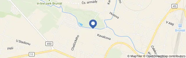 Mapa - Jazzový festival Bruntál 2026