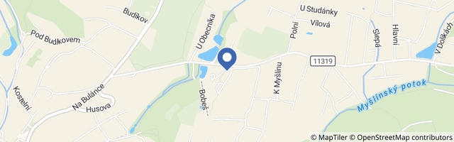 Mapa - Sporthotel Šibeniční vrch