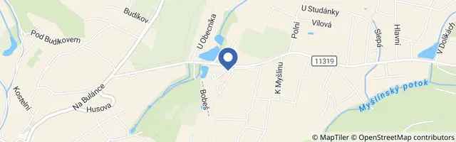 Mapa - Sporthotel Šibeniční vrch