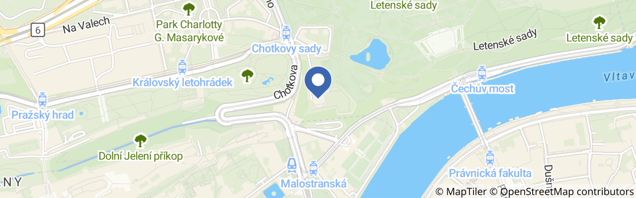 Mapa - Den otevřených dveří v Kramářově vile 2026