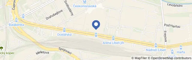 Mapa - Separ v O2 Aréně